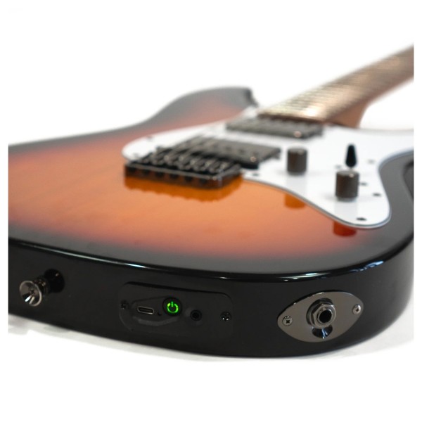 Jamstik Standard MIDI Guitar with Case, Sunburst - Connections