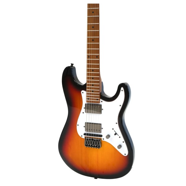 Jamstik Standard MIDI Guitar and Padded Case, Sunburst - Body