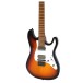 Jamstik Standard MIDI Guitar and Padded Case, Sunburst - Body