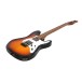 Jamstik Standard MIDI Guitar and Padded Case, Sunburst - Angled