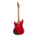 Jamstik Deluxe Wireless MIDI Guitar, Cherry Burst - Rear