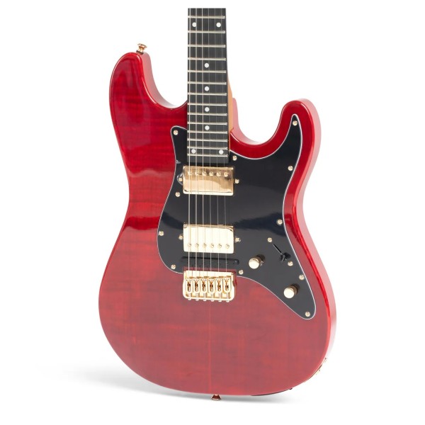 Jamstik Deluxe Wireless MPE MIDI Guitar, Cherry Burst - Body
