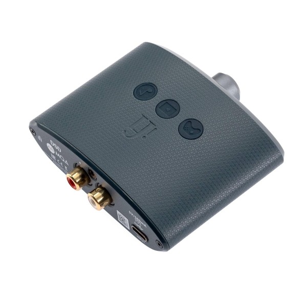 iFi UNO DAC Transportable and Desktop USB DAC Headphone Amp - rear over 