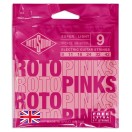 Rotosound R09 Roto Pink Nickel Electric Guitar Strings, 09-42