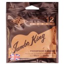 Rotosound Jumbo King JK12 Phosphorbronze-Akustiksaiten, 12-54