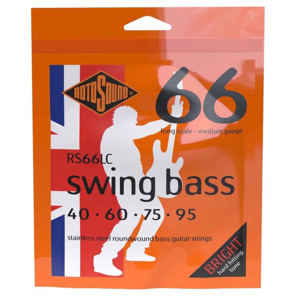 Rotosound RS66LC Swing Bass 66, Long Scale, Medium, 40-95