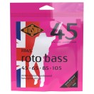 Rotosound RB45 Nickel Bass Guitar Strings, 45-105