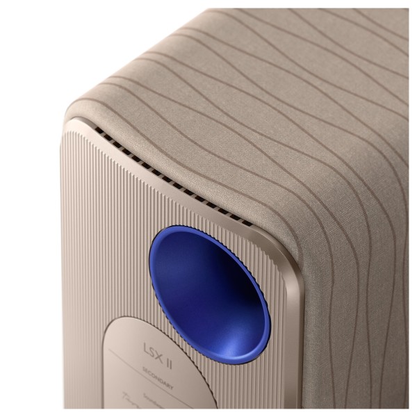 KEF LSX II Wireless Hifi Speaker System, Soundwave Edition - Zoom 2
