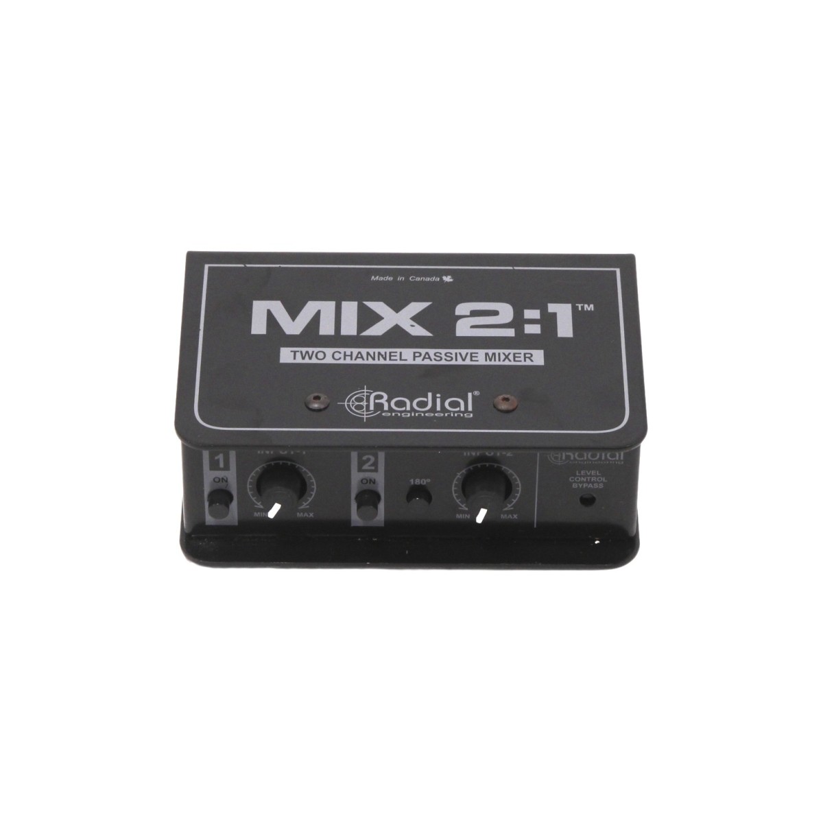 Radial MIX 2:1 Two Channel Audio Combiner & Mixer - Secondhand | Gear4music