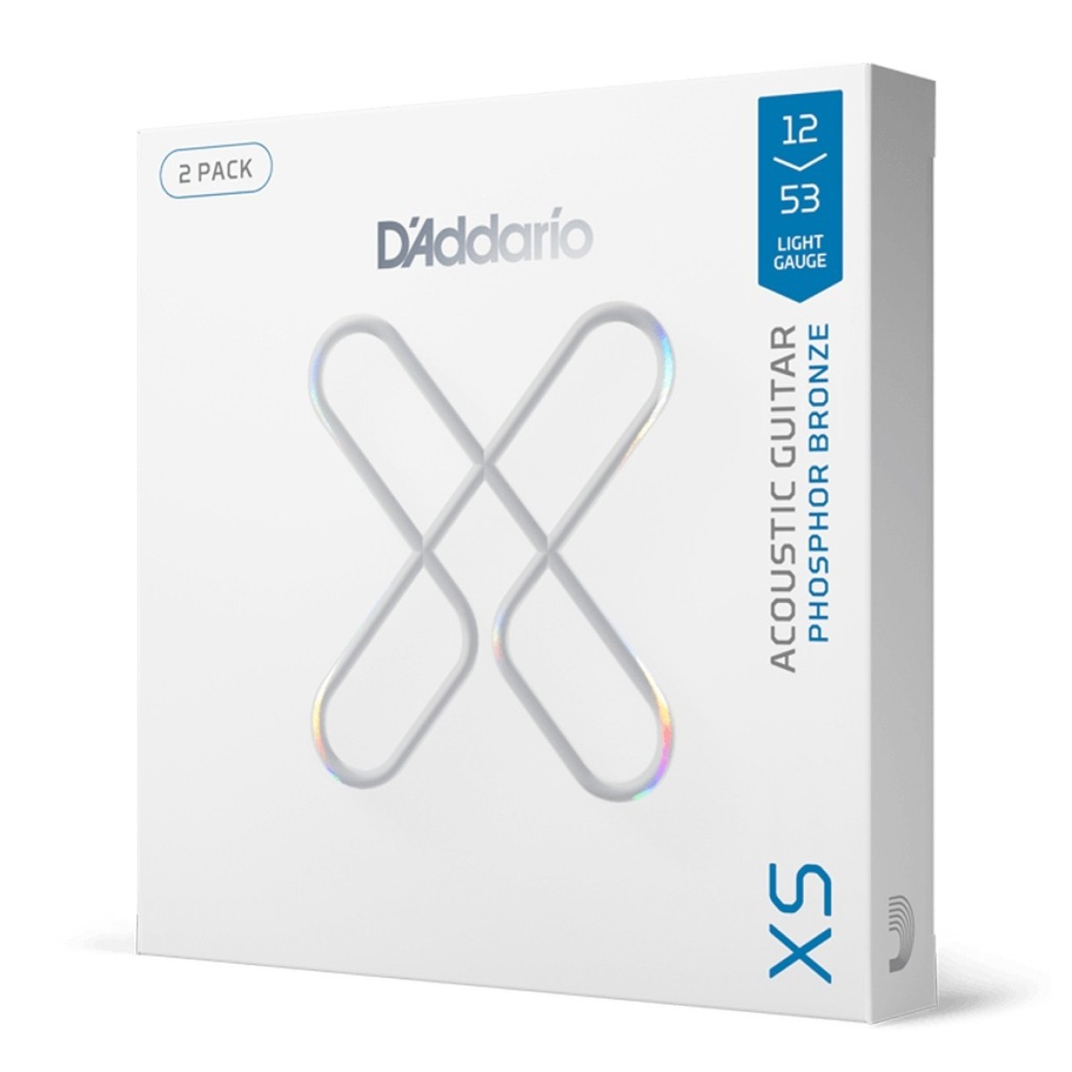 Click to view product details and reviews for D&rsquo;addario Xs Phosphor Bronze Acoustic Guitar Strings Light 12&ndash;53 2 Pack.