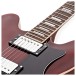 Hartwood Revival Vibrato Semi Acoustic Guitar, Cherry Red