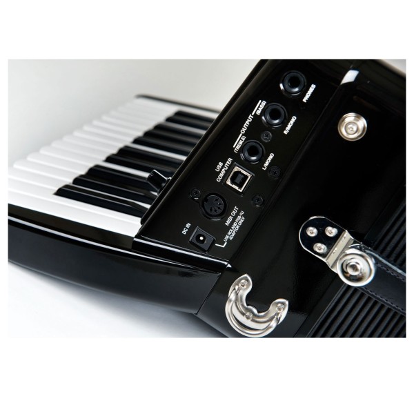 Roland FR-1X Piano-Type V-Accordion, Black with Bag 5