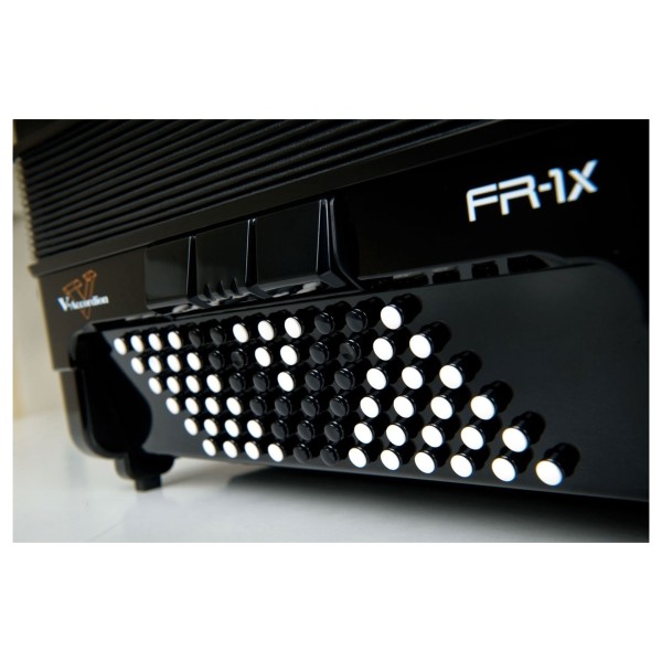 Roland FR-1X Piano-Type V-Accordion, Black with Bag