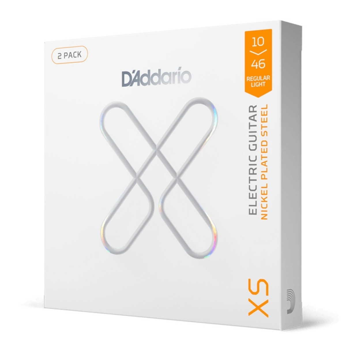 Click to view product details and reviews for D&rsquo;addario Xs Nickel Electric Guitar Strings Regular Light 10&ndash;46 Pack Of 2.
