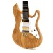 Jamstik Deluxe MIDI Guitar with Hard Shell Case, Natural Wood with White Pick Guard - Body