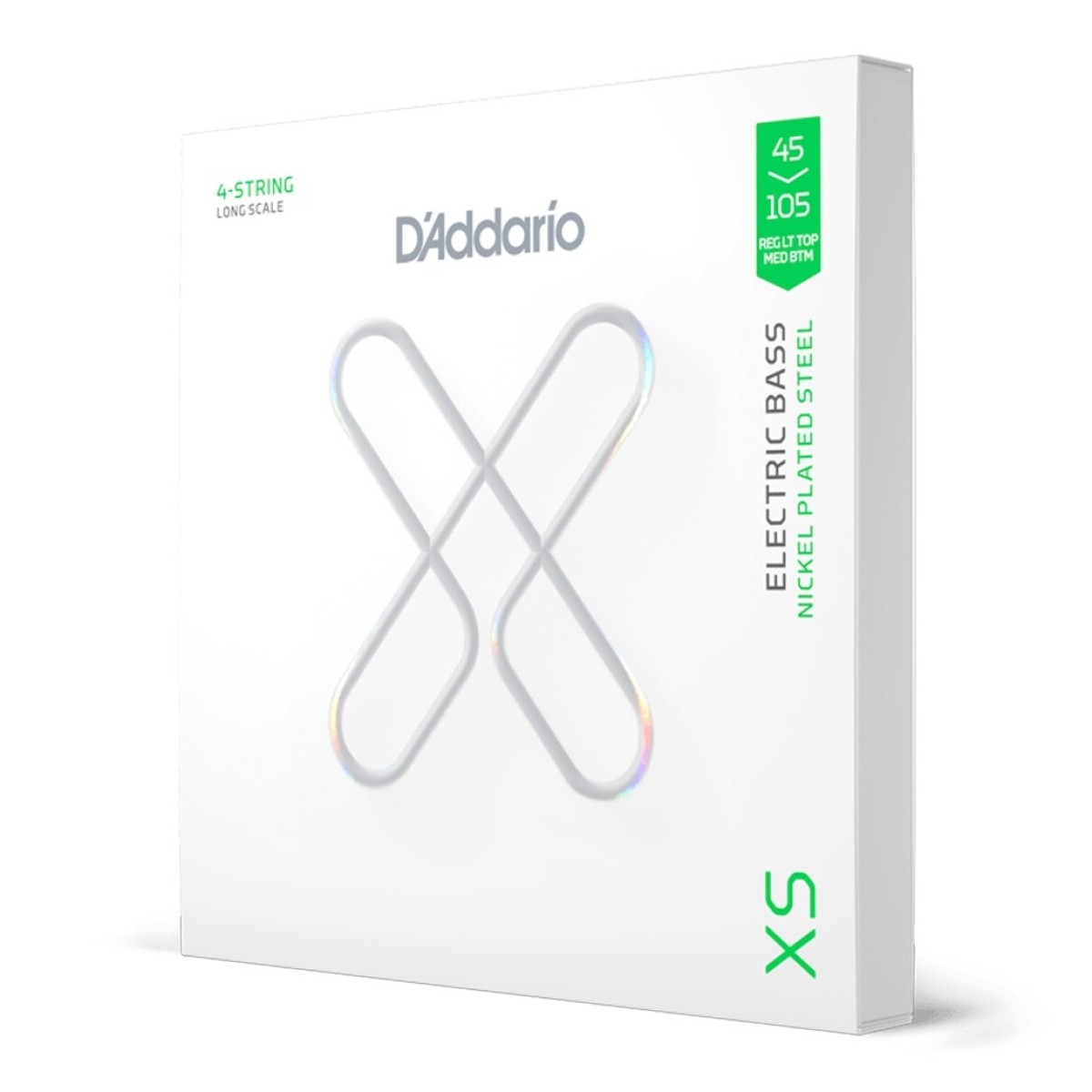 Click to view product details and reviews for D&rsquo;addario Xs Nickel Plated Steel Bass Strings Long Scale 45&ndash;105.