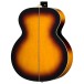 Epiphone J-200 Studio Left Handed, Vintage Sunburst - back of body