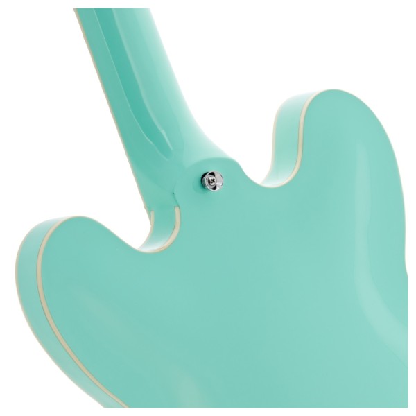 Hartwood Revival Vibrato Semi Acoustic Guitar & Hard Case, Jade Green