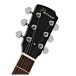 Hartwood Revival Semi Acoustic Guitar, Jet Black