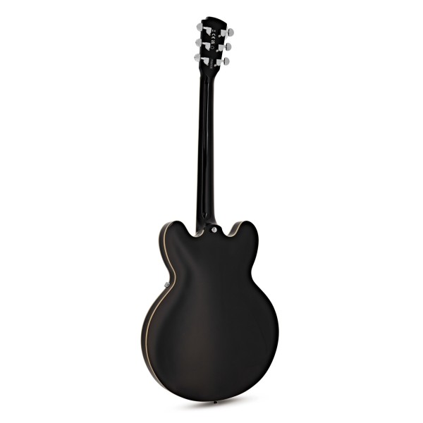 Hartwood Revival Semi Acoustic Guitar, Jet Black