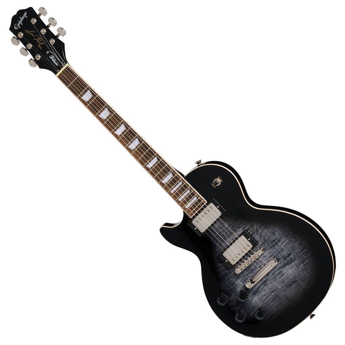 Epiphone Les Paul Tribute Plus Left Handed Ebony Burst