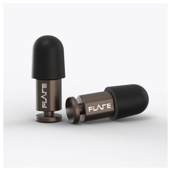 Flare Audio Isolate Bronze Aluminium Ear Plugs - View 3