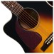 Epiphone J-45 Studio EC Left Handed, Vintage Sunburst - soundhole