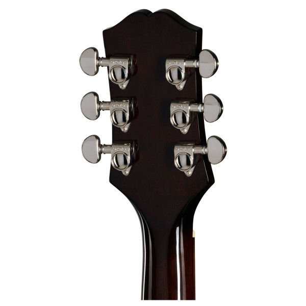 Epiphone J-45 Studio EC Left Handed, Vintage Sunburst - back of headstock