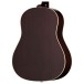 Epiphone J-45 Studio Left Handed, Vintage Sunburst - back of body