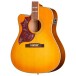 Epiphone Hummingbird Studio EC Left Handed, Heritage Cherry Sunburst - body