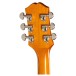 Epiphone Hummingbird Studio EC Left Handed, Heritage Cherry Sunburst - back of headstock