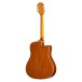 Epiphone Hummingbird Studio EC Left Handed, Heritage Cherry Sunburst - back