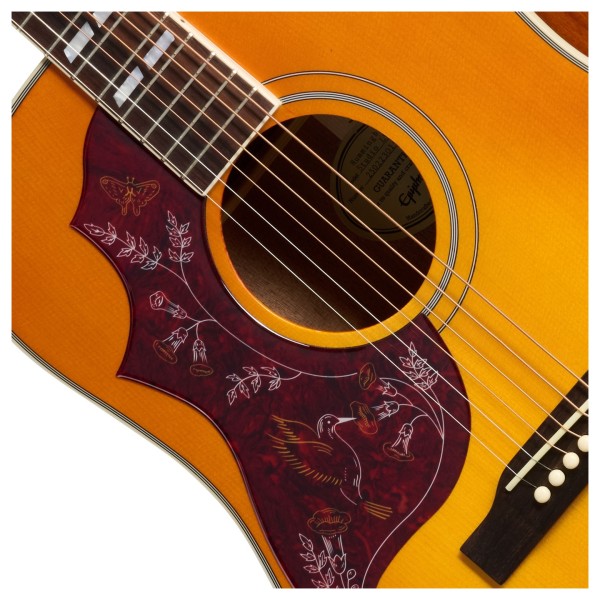 Epiphone Hummingbird Studio Left Handed, Heritage Cherry Sunburst - soundhole