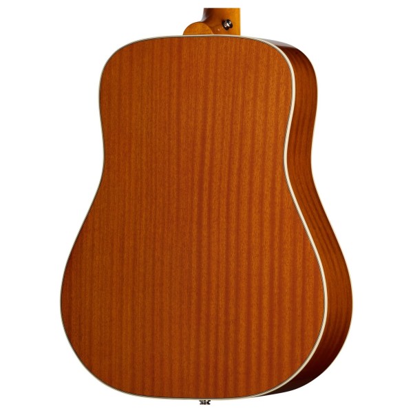 Epiphone Hummingbird Studio Left Handed, Heritage Cherry Sunburst - back of body