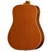 Epiphone Hummingbird Studio Left Handed, Heritage Cherry Sunburst - back of body