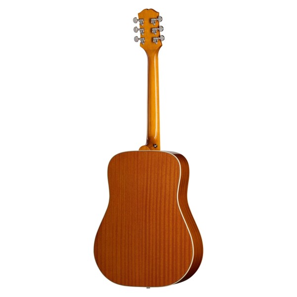 Epiphone Hummingbird Studio Left Handed, Heritage Cherry Sunburst - back