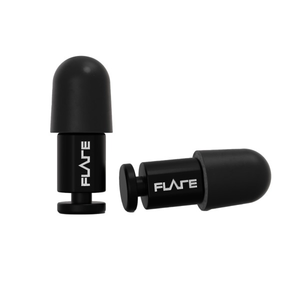 Flare Audio Isolate Onyx Aluminium Ear Plugs - View 1