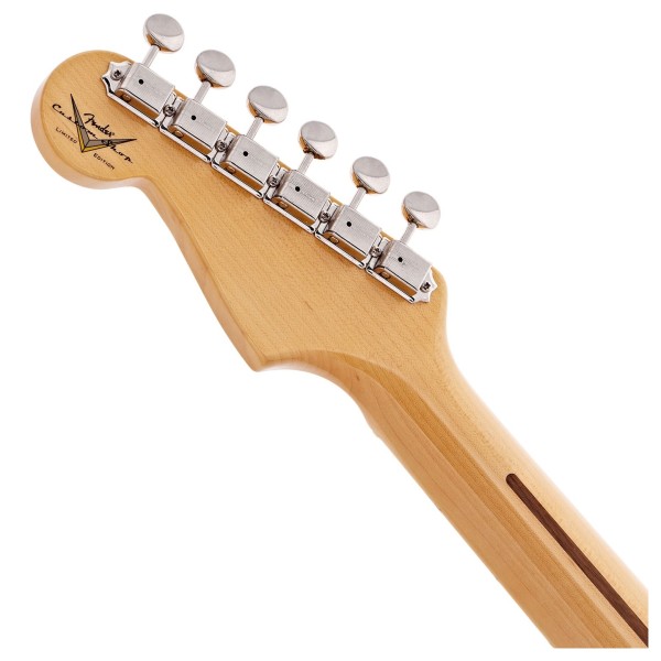 Fender Custom Shop Limited 70th Anniversary 1954 Stratocaster Time Capsule, 2-Colour Sunburst - headstock back 