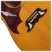 Epiphone Dove Studio Left Handed, Natural - bridge