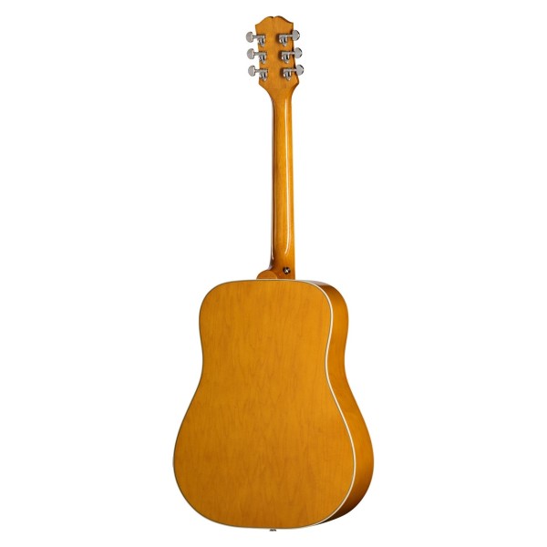 Epiphone Dove Studio Left Handed, Natural - back