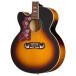 Epiphone J-200 Studio EC Left Handed, Vintage Sunburst - body
