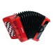 Roland FR-1XB Compact Button Type V-Accordion with Speakers, Red with Bag 2