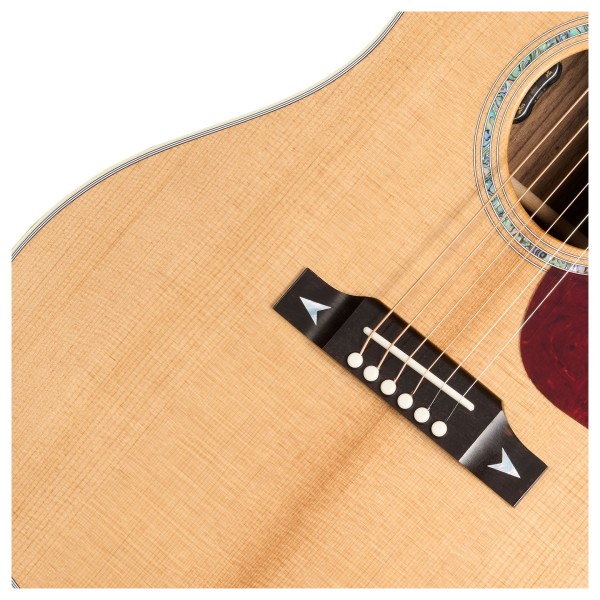 Gibson Songwriter Recording Artist, Antique Natural - bridge