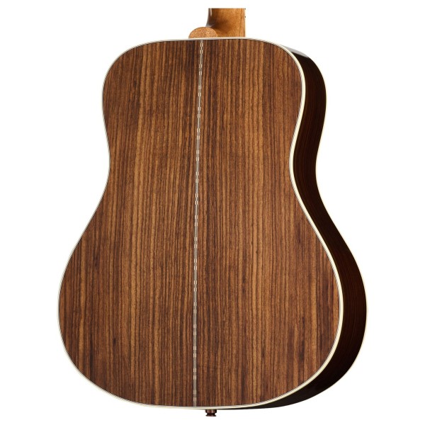 Gibson Songwriter Recording Artist, Antique Natural - back of body