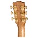 Gibson Songwriter Recording Artist, Antique Natural - back of headstock