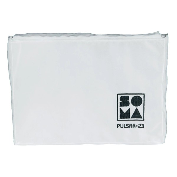 SOMA laboratory Cotton Dust Cover for Pulsar 23, White - Main