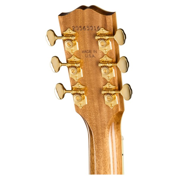 Gibson Songwriter Recording Artist EC, Rosewood Burst - back of headstock