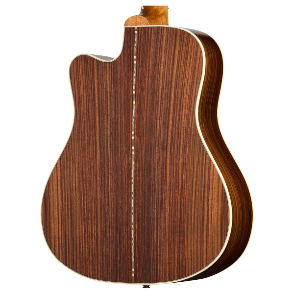 Gibson Songwriter Recording Artist EC, Antique Natural - back of body