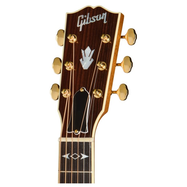 Gibson Songwriter Recording Artist EC, Antique Natural - headstock