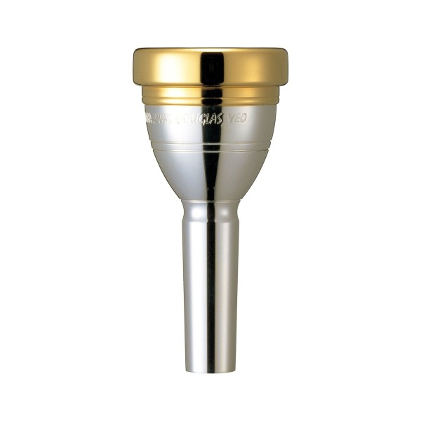 Yamaha Douglas Yeo Bass Trombone Mouthpiece, Gold Plate